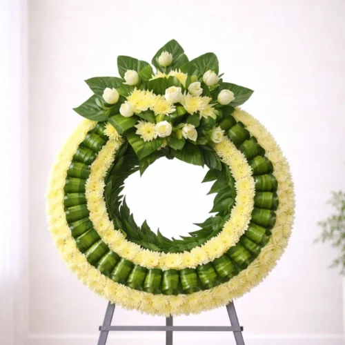 corona funebre luz y esperanza con entrega a domicilio en ciudad de Guatemala, atencion pesonalizada rapida por Whatsapp