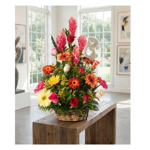 Arreglo floral exótico con envío a Domicilio en Guatemala